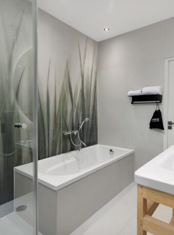 Bathroom of the Suite with shower and bathtub