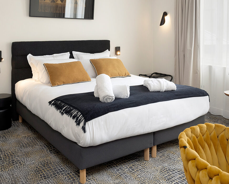 32 klimatisierte Zimmer mit höchstem Komfort in einem eleganten Ambiente für einen erstklassigen Aufenthalt